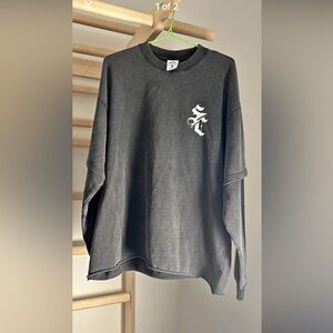 Stylish Charcoal Crewneck Sweater